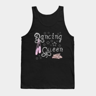 Dancing queen-Silver Tank Top